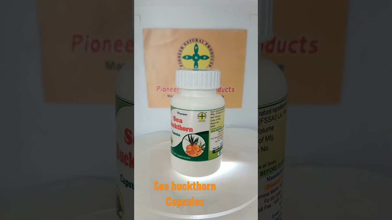 Pioneer Sea Buchthorn  Herbal Capsule