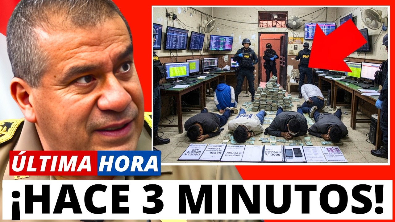 💥¡MOVÍAN MILLONES EN APUESTAS CLANDESTINAS! PNP REVIENTA RED QUE LAVABA DINERO DESDE LOCALES OCULTO