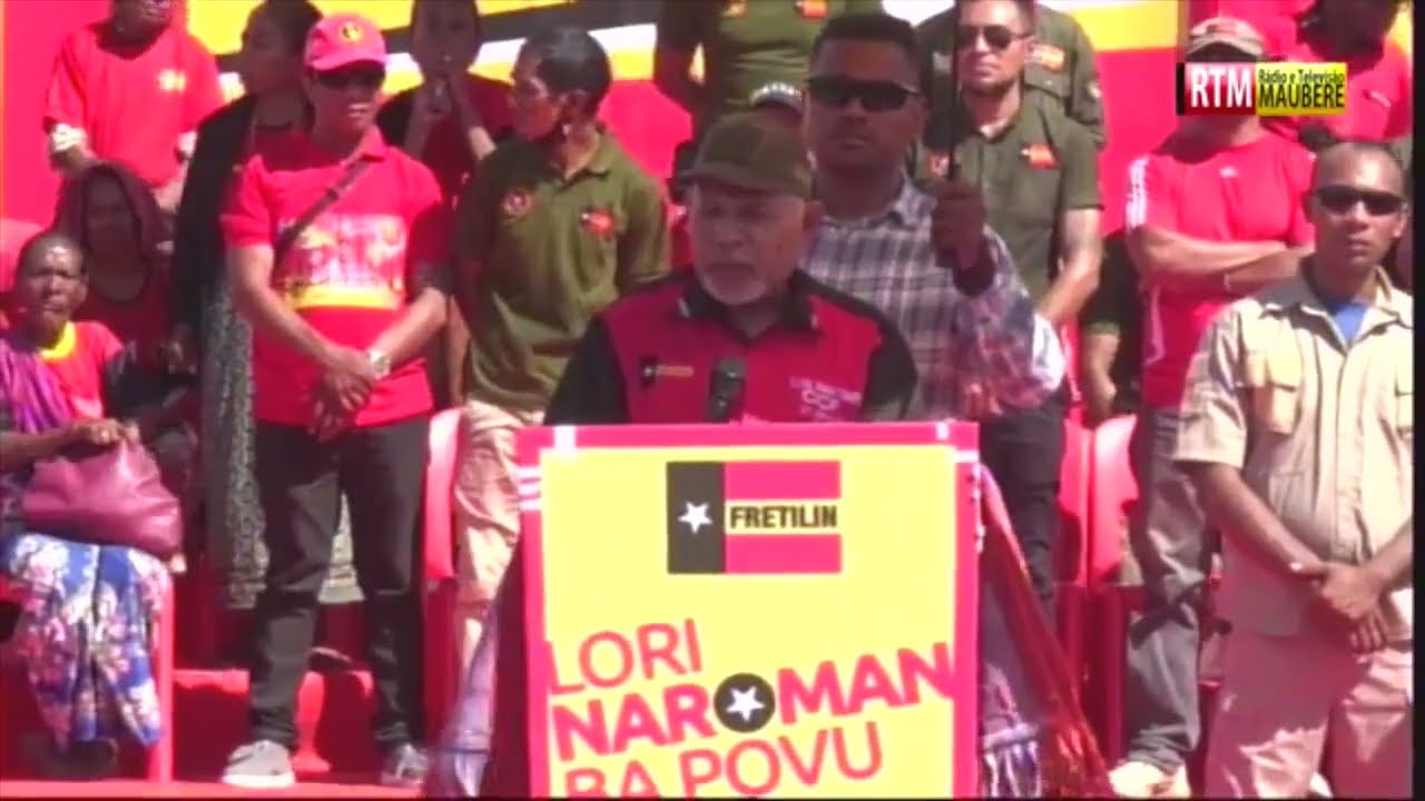 Diskursu, Co.Prezidente Troika, Lere Anan Timur, Iha Abertura Kampña FRETILIN, Munisipiu Baucau.