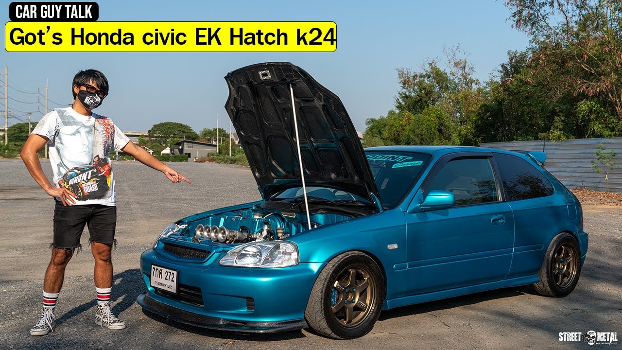 Car guy talk : Got G-pipe 's Honda Civic EK Hatch K24