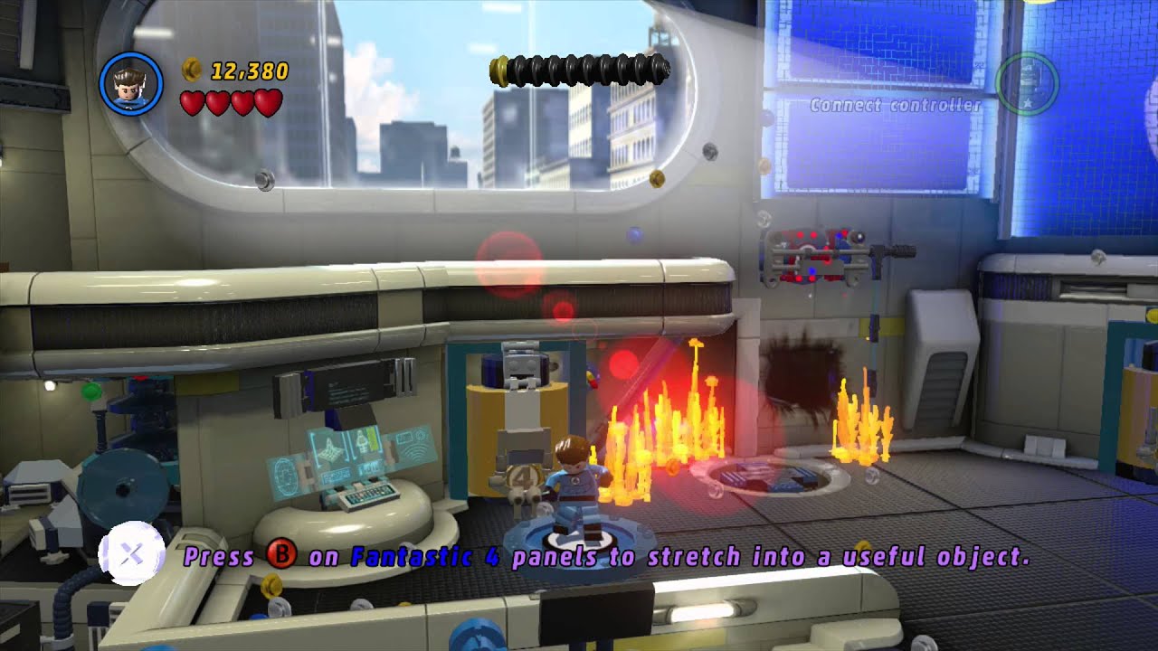 LEGO Marvel Super Heroes - Walkthrough Part 1 [Xbox 360 1080p HD]