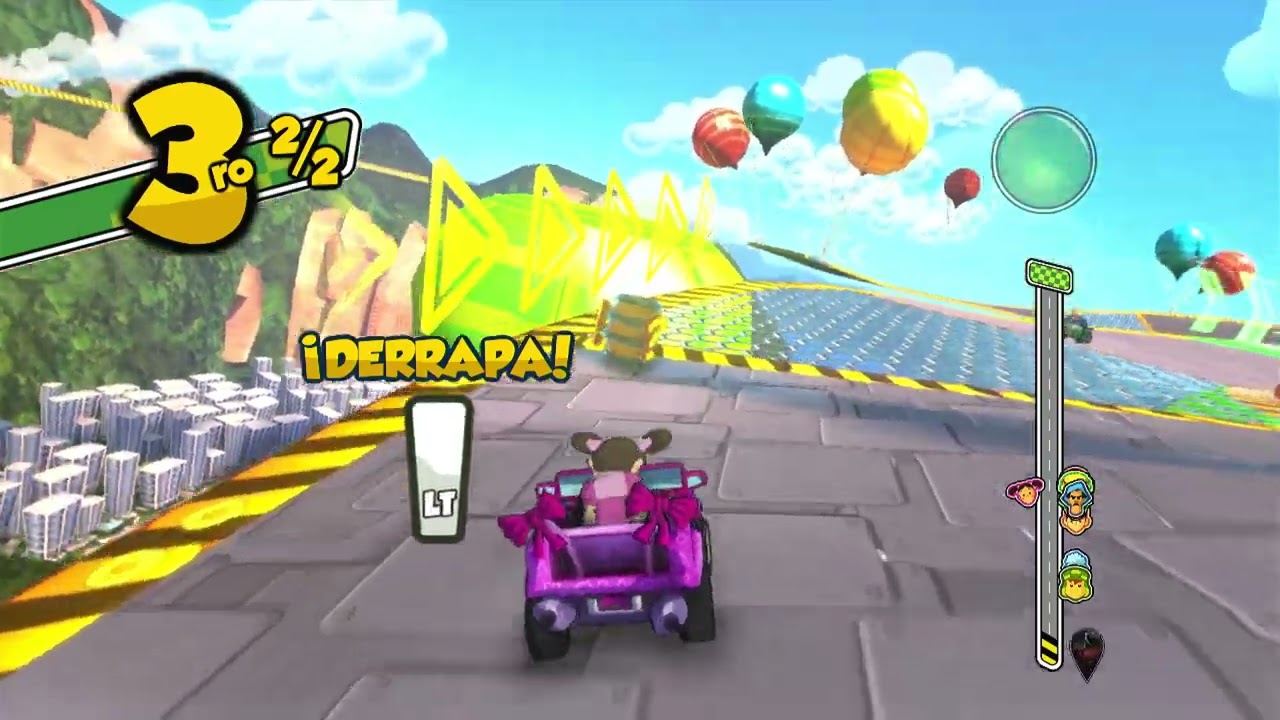 El Chavo Kart (Xbox 360) - La Popis corriendo la Copa Clotilde