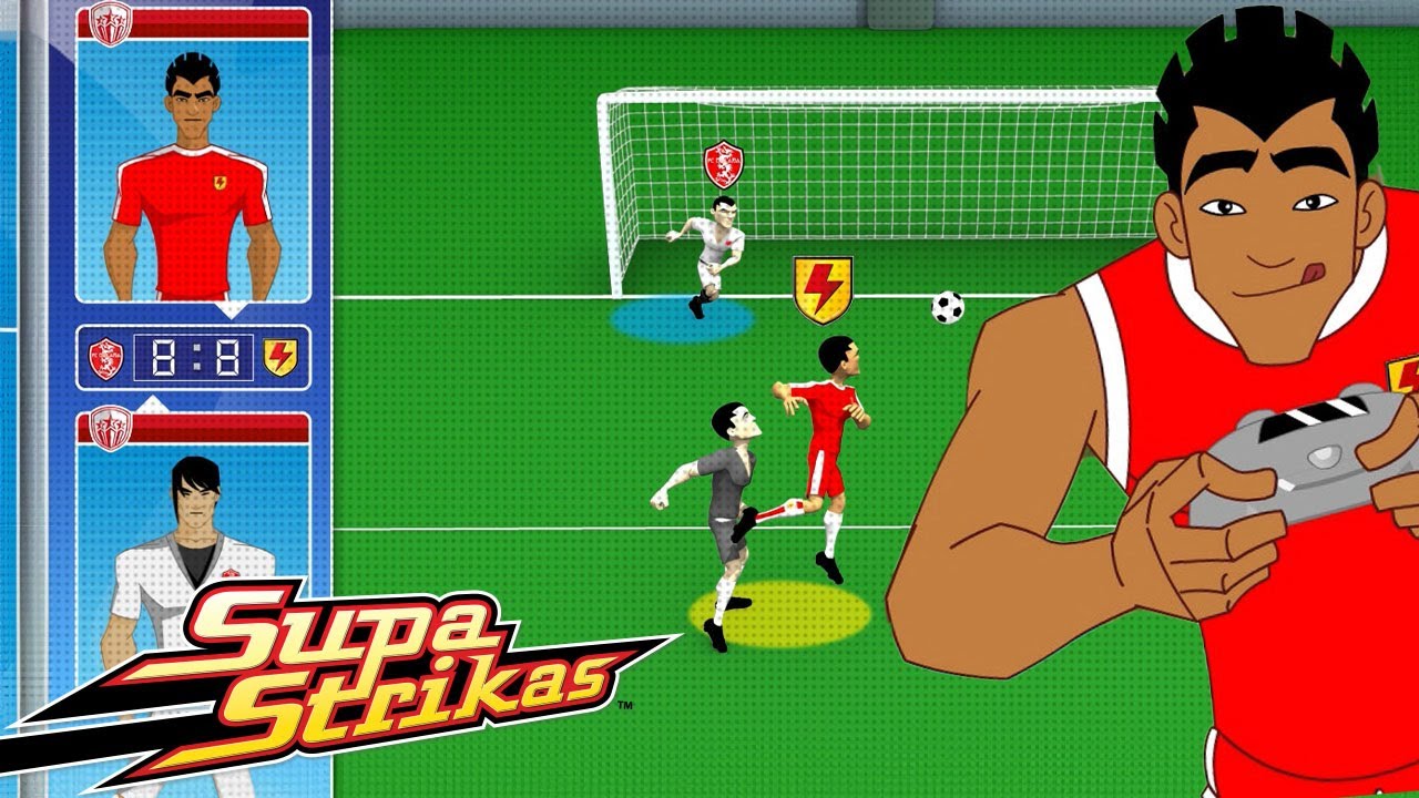Gaming dos Supa Strikas! | @Supa Strikas em Portugues | Desenhos Animados de FUTEBOL em Português