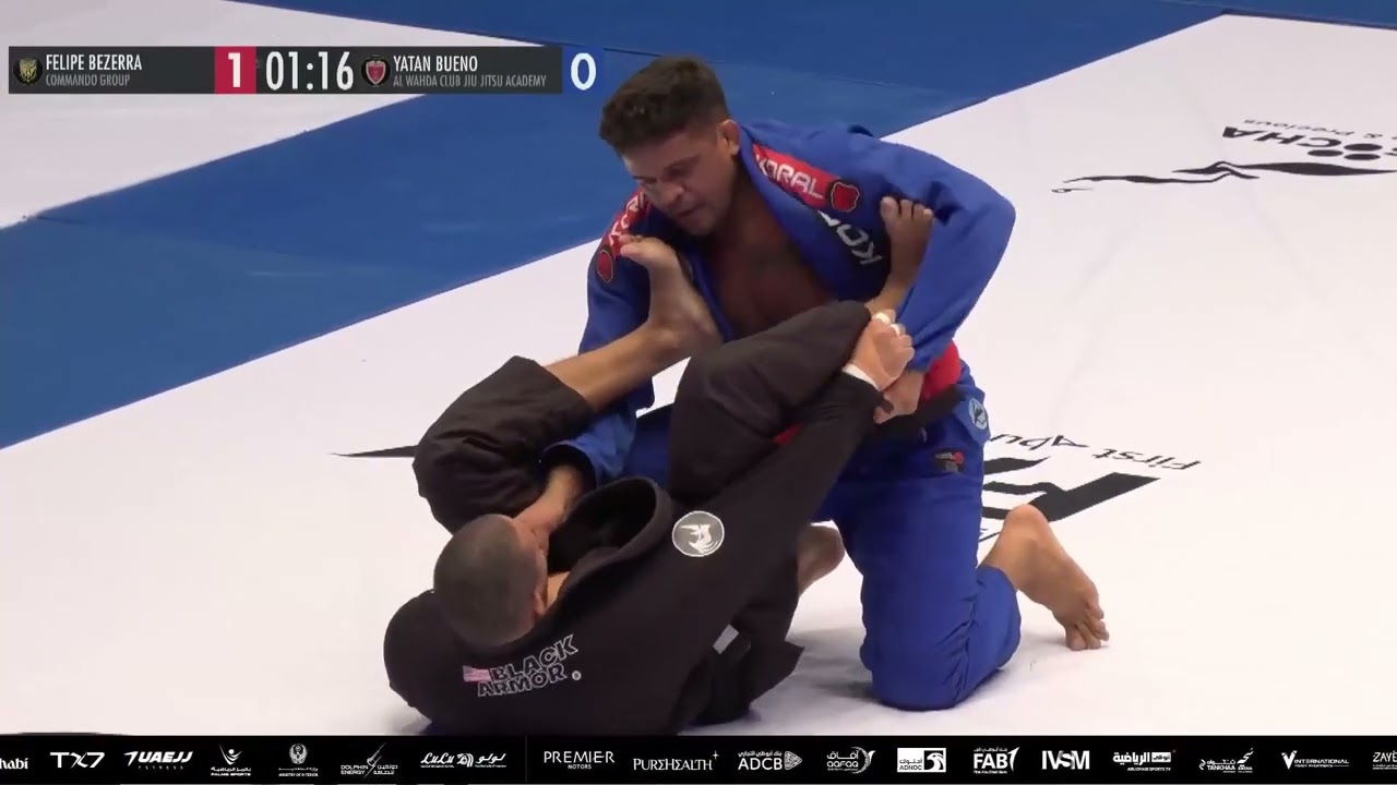 FELIPE BEZERRA vs YATAN BUENO  -  GRAND SLAM JIU-JITSU ABU DHABI 2024