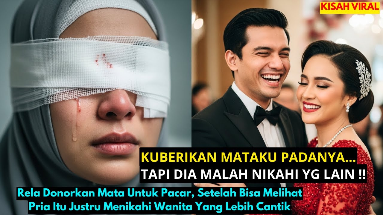 Rela Donorkan Mata Untuk Pacar, Setelah Bisa Melihat Pria itu Justru Menikahi Wanita yg Lebih Cantik