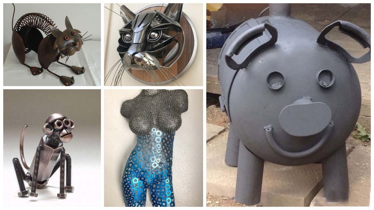 DIY Scrap / Junk / Rusted / Repurpose Metal Project Ideas