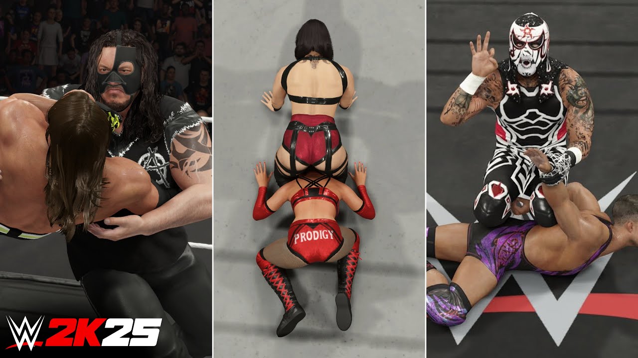 Все загружаемые приемы в WWE 2K25 (все DLC-пакеты)