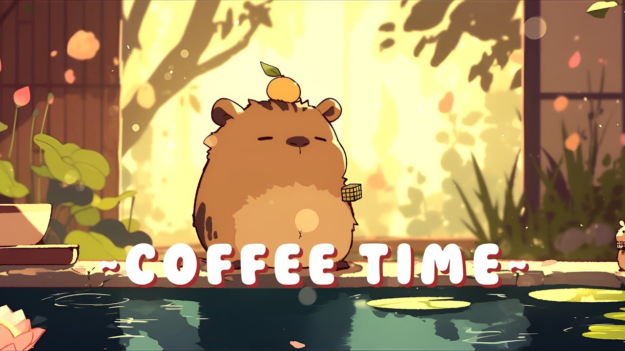 Capybara Study Beats - Cozy Japanese Lofi Mix ~ Quiet Moments ~ 🎵 💫