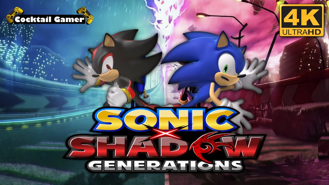 Sonic X Shadow Generations 🦔 Amazing Game 😍 sonic 2024 🎮4K ( Game Experience )