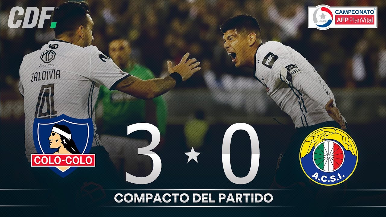 Colo Colo 3  - 0 Audax Italiano | Campeonato AFP PlanVital 2019 | Fecha 14 | CDF
