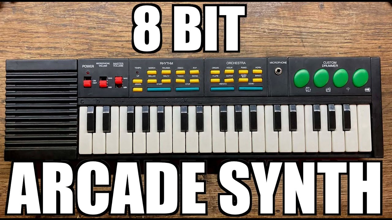 The best keyboard for playing arcade, 8 bit dungeon synth