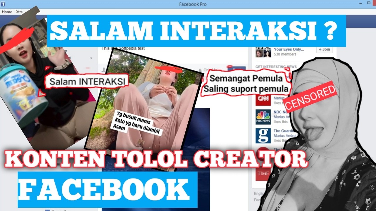 fenomena kreator absurd facebook pro