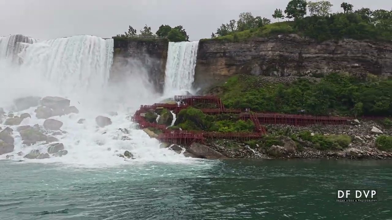 Niagara City Cruises (like maid of the mist) but on the Canadian side