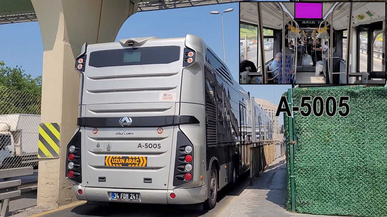 İETT A5005 | Yeni Metrobüs Akia Ultra LF 25