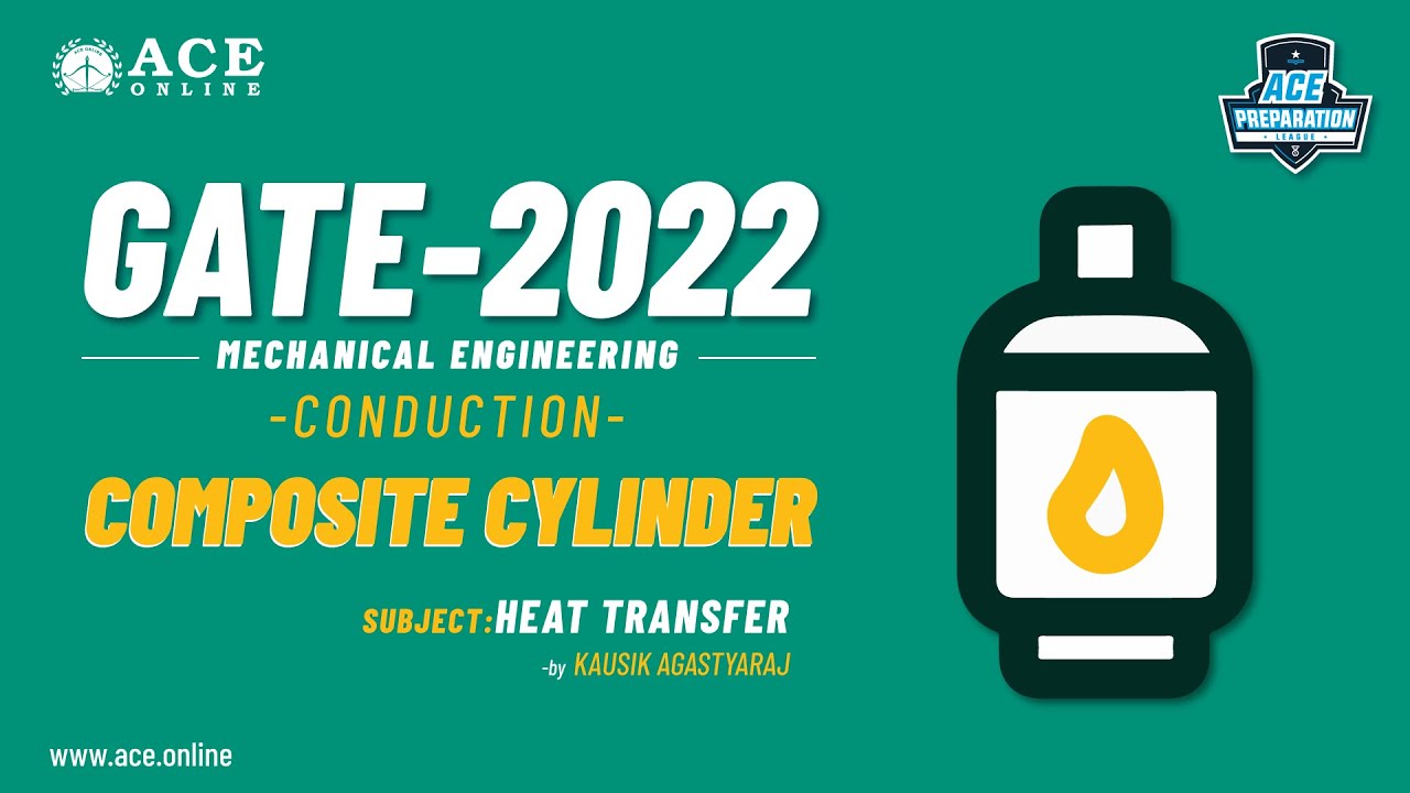Heat transfer through composite cylinder | Kausik Agastyaraj Sir | ACE Online