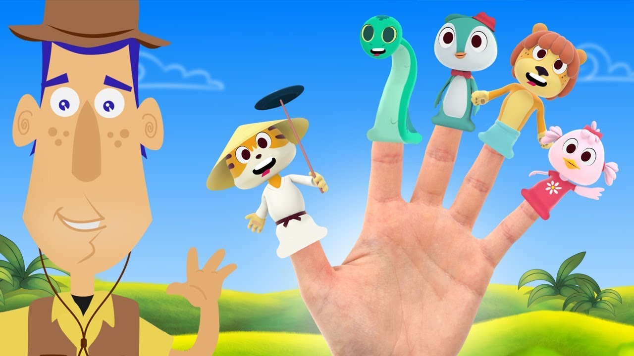Familia Dedos Del Zoo Pop | El Reino Infantil