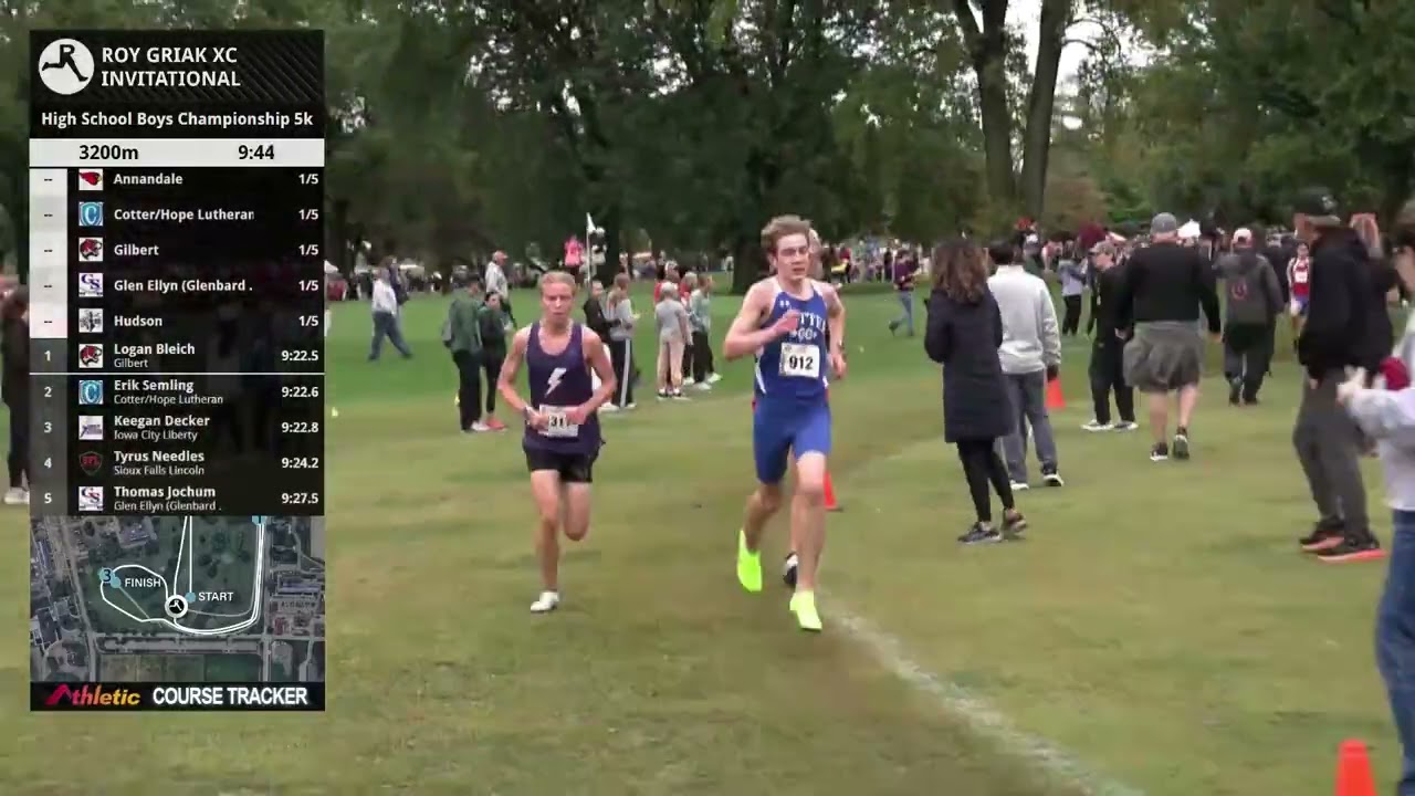 Чемпионат среди старшеклассников, забег на 5 км &mdash; Roy Griak Invitational 2026 [Полная запись забега]