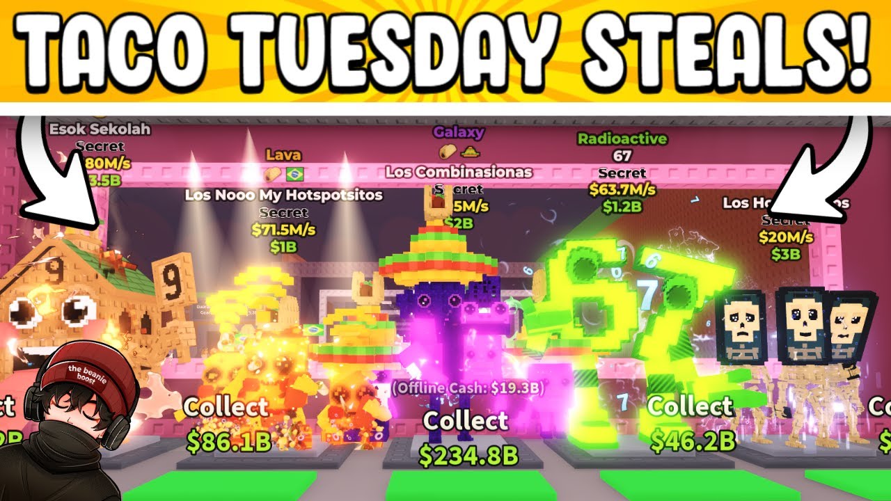 I STOLE NOICE LOOT DURING TACO TUESDAY ADMIN ABUSE USING 