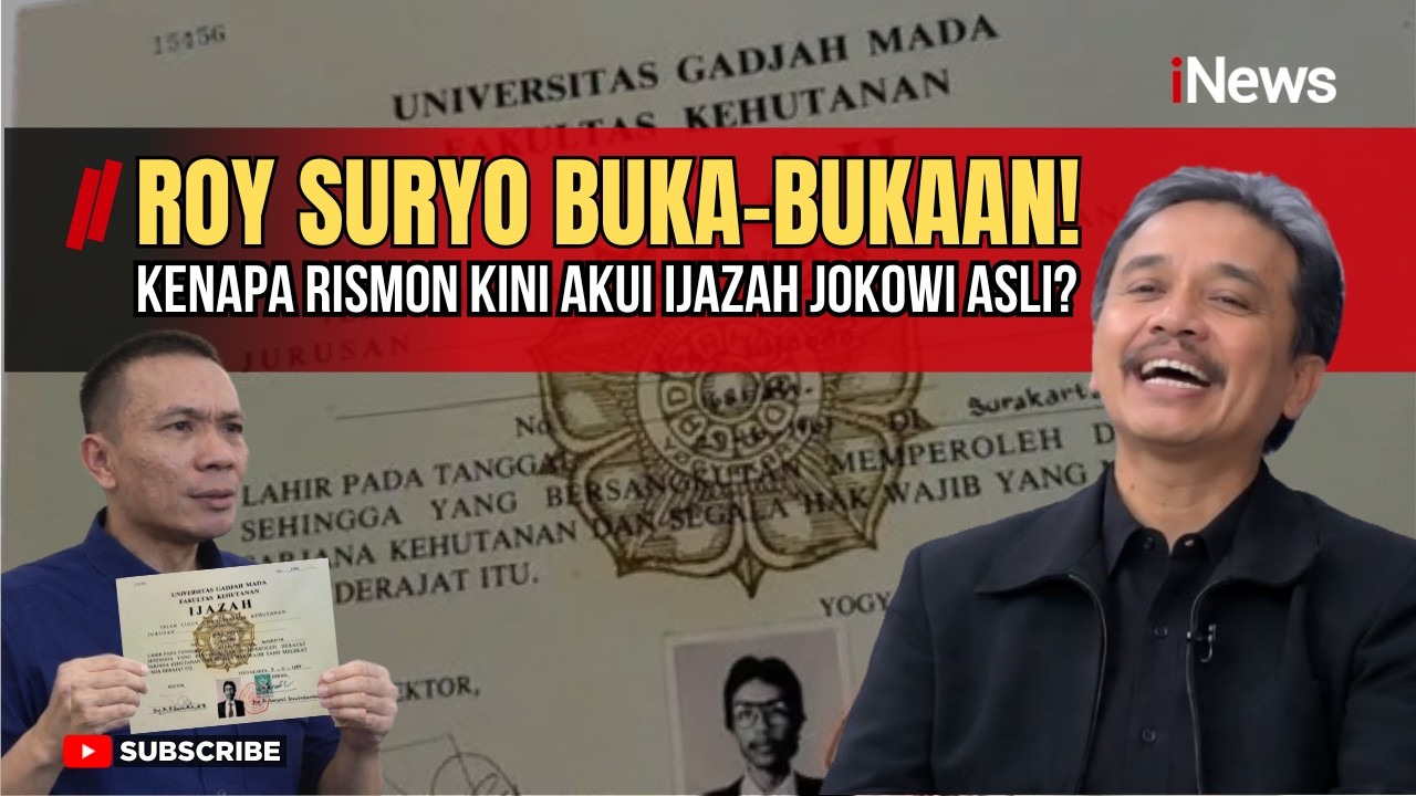 Roy Bongkar! Ada Surat 11 Maret di Balik Perubahan Sikap Rismon Soal Ijazah Jokowi | iNews Terkini