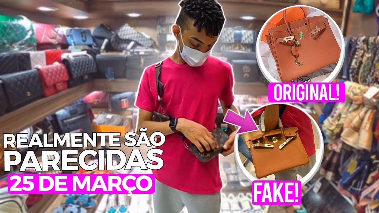 COMO SÃO AS RÉPLICAS DE GRIFES DA 25 DE MARÇO