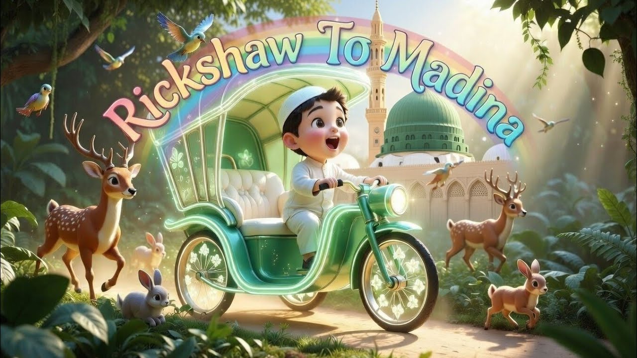 Ride to Madinah – Kids Islamic Rhymes | Bismillah & Allahu Akbar Song”