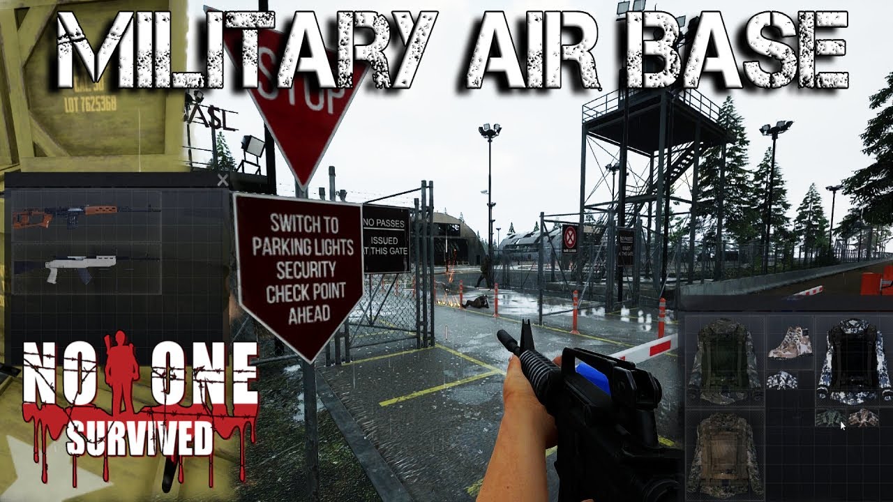 No One Survived Gameplay | HIGH RISK But BETTER LOOT Early GAME At MILITARY AIR BASE | S2 EP 3