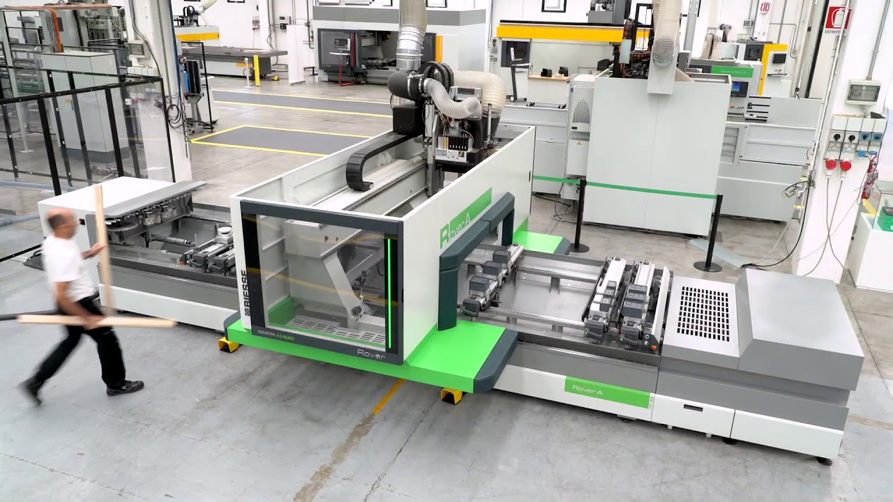 Biesse Rover A 12/15/18 – CNC-bearbetning av trä med högsta prestanda