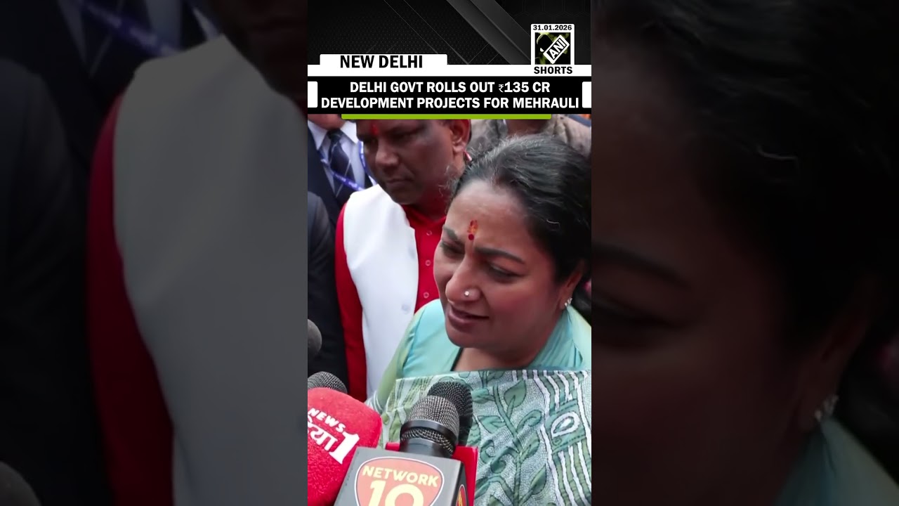 &ldquo;Our goal is to provide...&rdquo;: Delhi CM Rekha Gupta launches ₹135 Cr development projects for Mehrauli