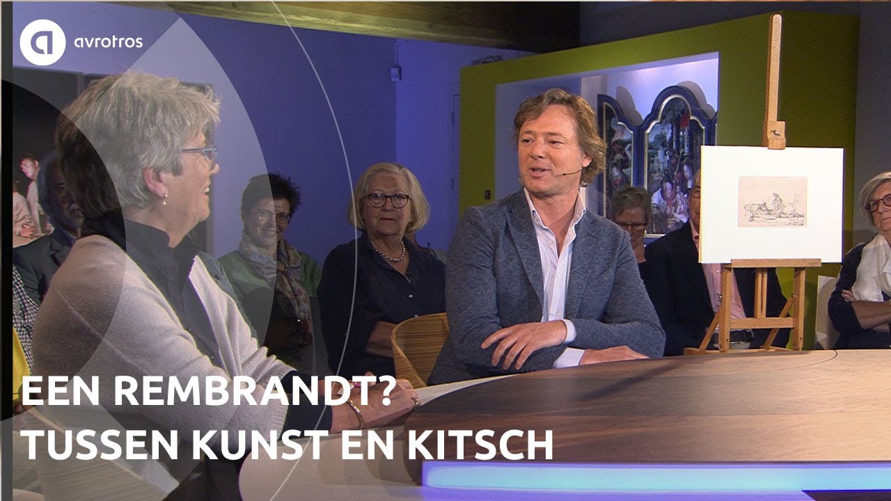 🤔 Zeldzame Rembrandt hangt onder de trap | Tussen Kunst en Kitsch