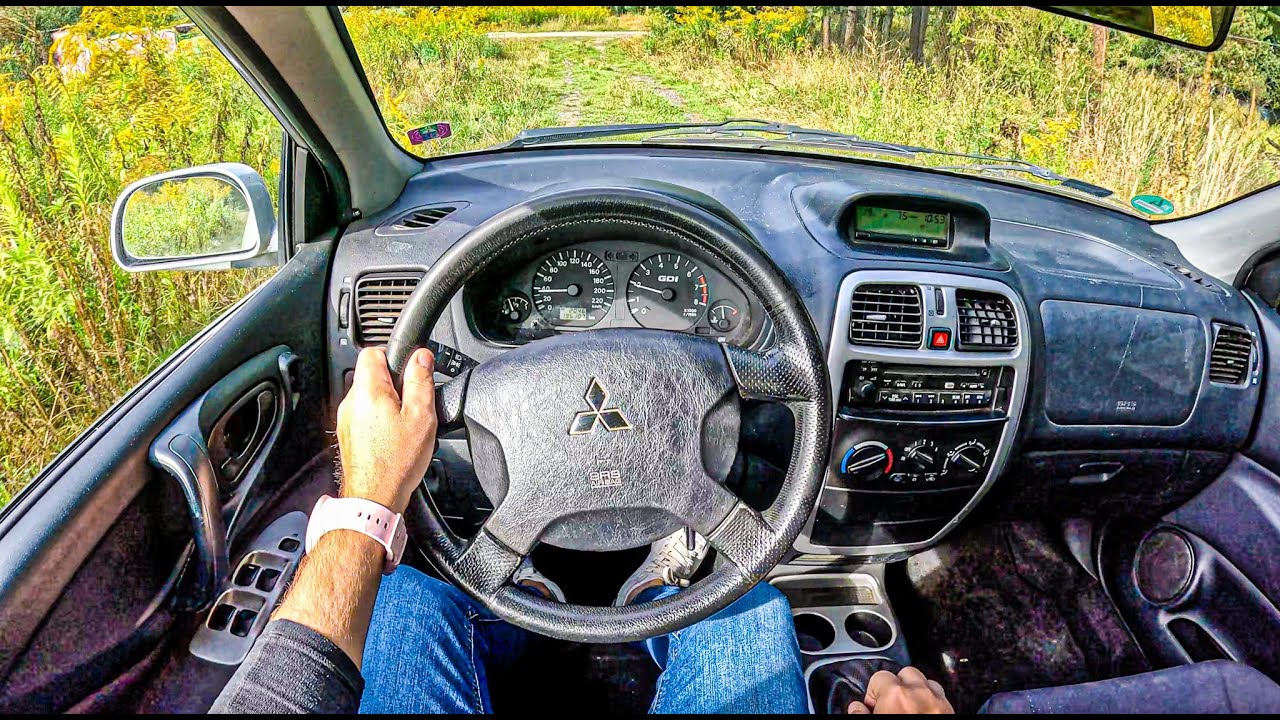 2004 Mitsubishi Space Star (1.6 98 hp) | POV Test Drive #2558 Joe Black