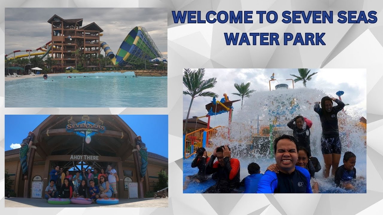 Seven Seas Water Park Adventure with the whole family! Enjoying Water Slides and Rides