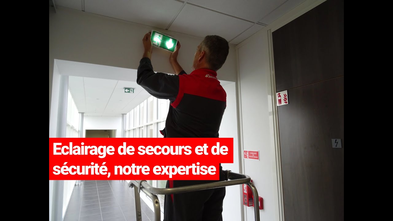 Découvrez notre activité Eclairage de secours et de sécurité