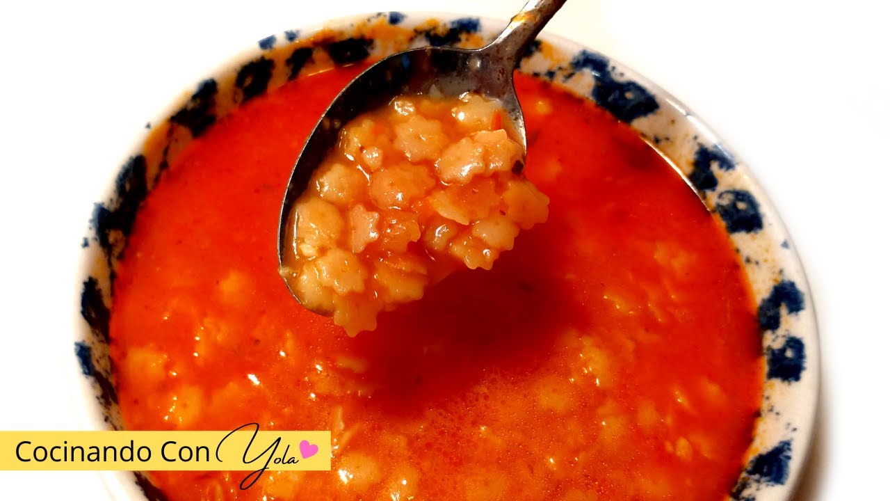 Como Hacer Sopa De Estrellitas. Facil y Sabroso.