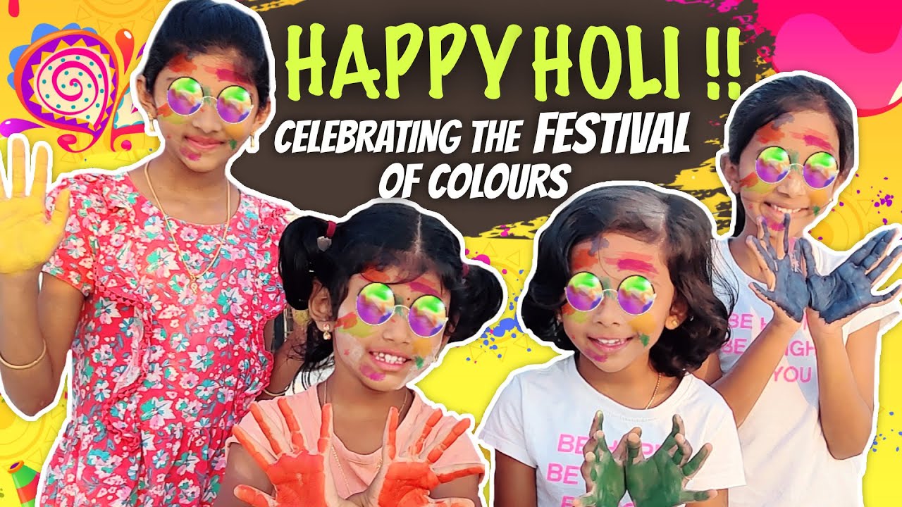 Making Holi Colours At Home 🎊 | Eco-Friendly Holi ✨ | ini’s galataas