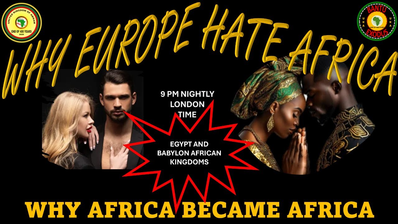 AFRICA IS THE HOLY LAND || WHY EUROPE HATE AFRICA || WHY AFRICA BECAME AFRICA