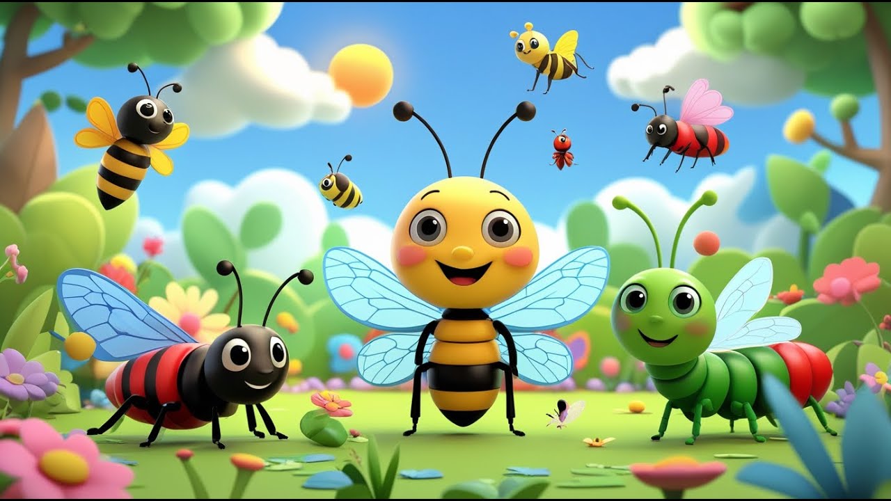 Serangga di Sekitar Kita | Belajar Dua Bahasa