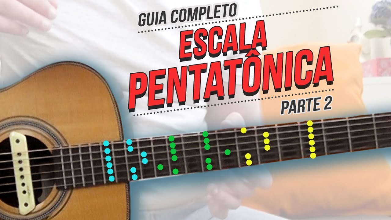 🔥 Escala Pentatonica - 5 modelos para você DOMINAR essa escala!
