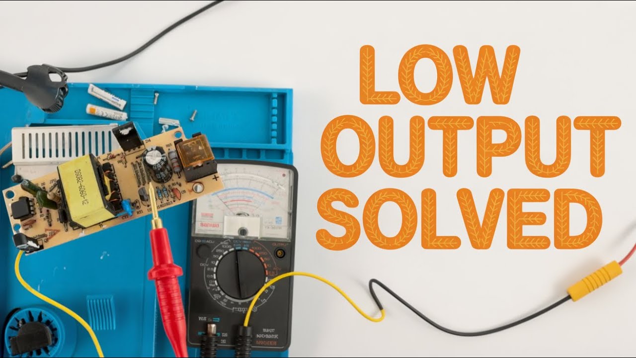 Fixing an SMPS with a FLUCTUATING problem