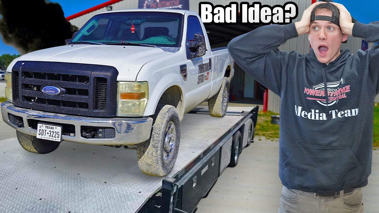 Я провел замеры мощности своего двигателя 6.4L Powerstroke на динамометрическом стенде.