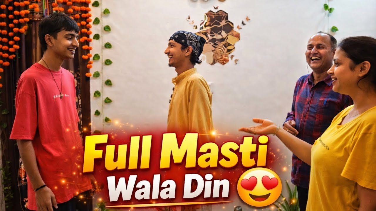 Aaj Ghar Mein Itni Masti Hui 😍 Breakfast se Night Game tak | Daily Vlog