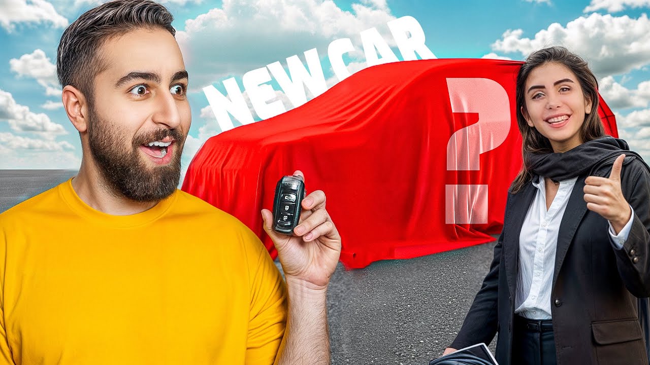 برای نرگس ماشین مورد علاقشو خریدم😍🔥(سوپرایزش کردم گریه کرد)