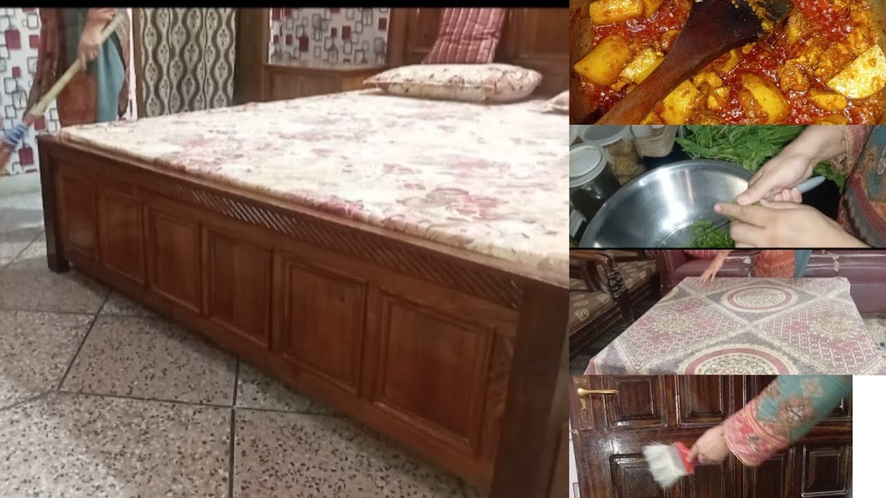 My 8AM to 2PM Life | Daily Routine Vlog✅️Pakistani  desi mom routine ✅️palak ghosht recipe ✅️