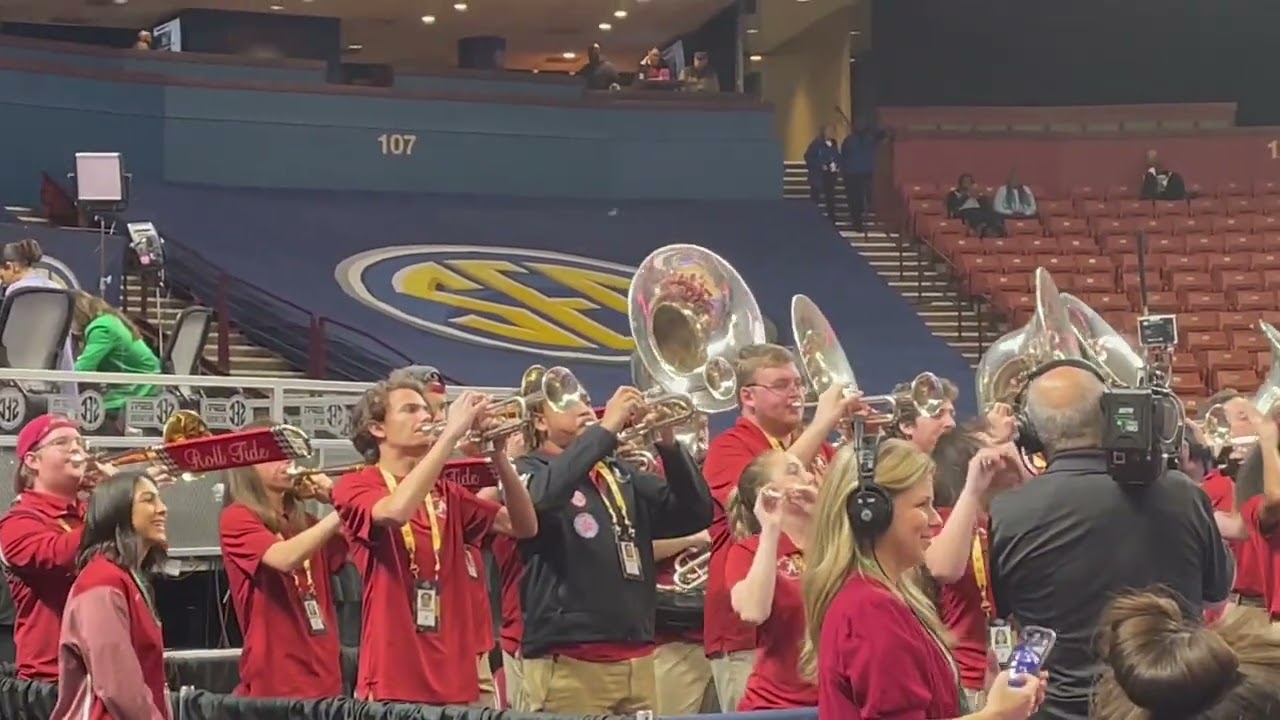2023 SEC Tournament University of Alabama & University of South Carolina Pep Bands @TheCarolinaBand