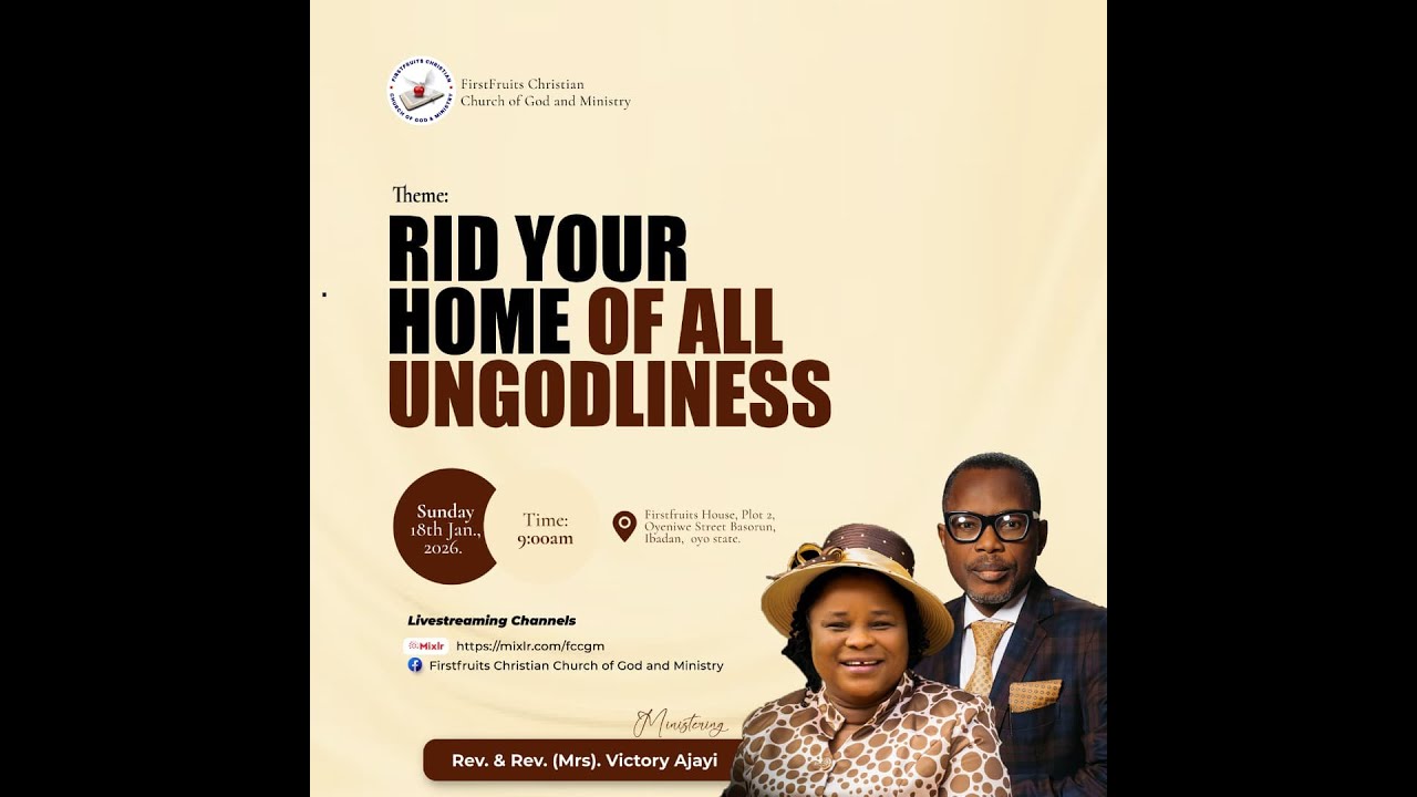 Message Title: Rid Your Home of all Ungodliness
