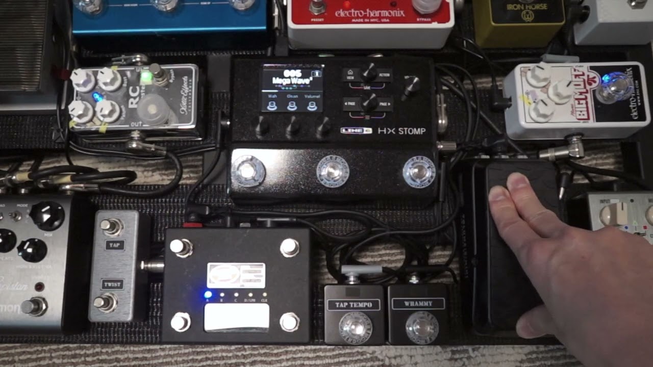 HX Stomp + DMC4(gen3) 미디컨트롤러 적용