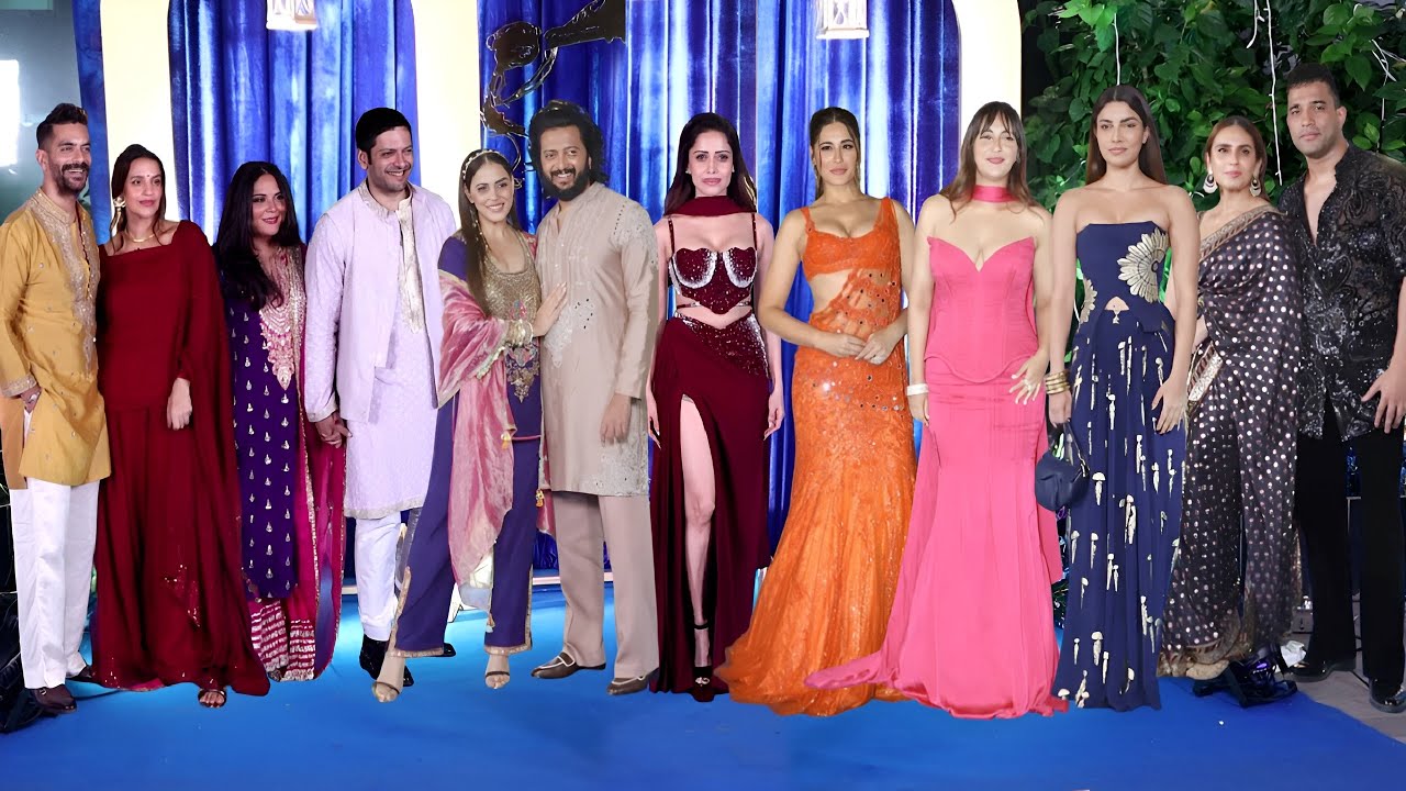 Celebrities At Emmay Entertainment Diwali Party 2025- Nargis, Huma, Genelia-Riteish, Richa-Ali Fazal