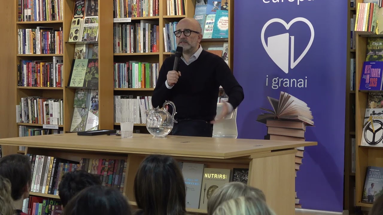 DONATO CARRISI presenta LA BUGIA DELL'ORCHIDEA. Longanesi. Libreria Nuova Europa I Granai