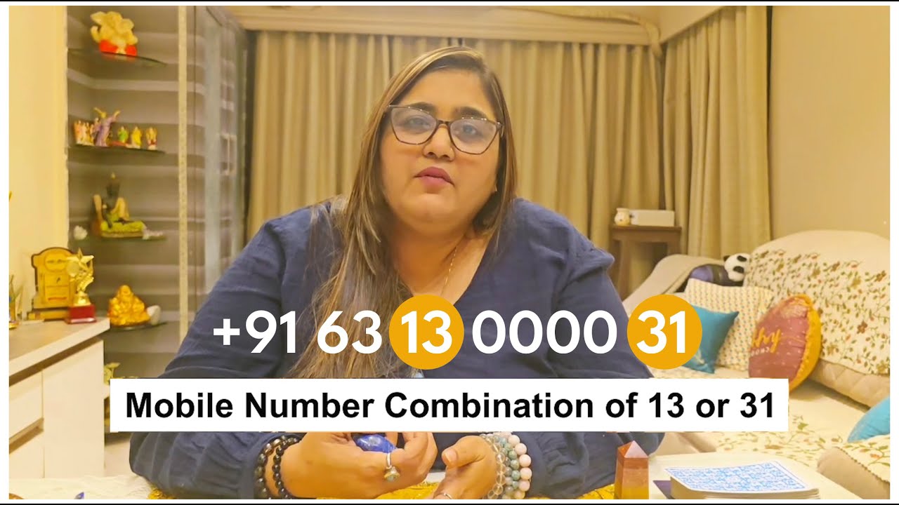 13 and 31 Mobile number combination good or bad? | Jayashree Tiwari - Astro-Numerologist