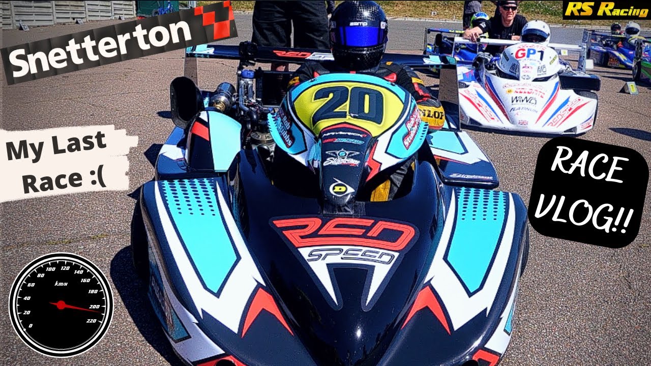 MY LAST RACE!! Snetterton VLOG: Division 1 Superkart - My last Race Weekend! 😭😮