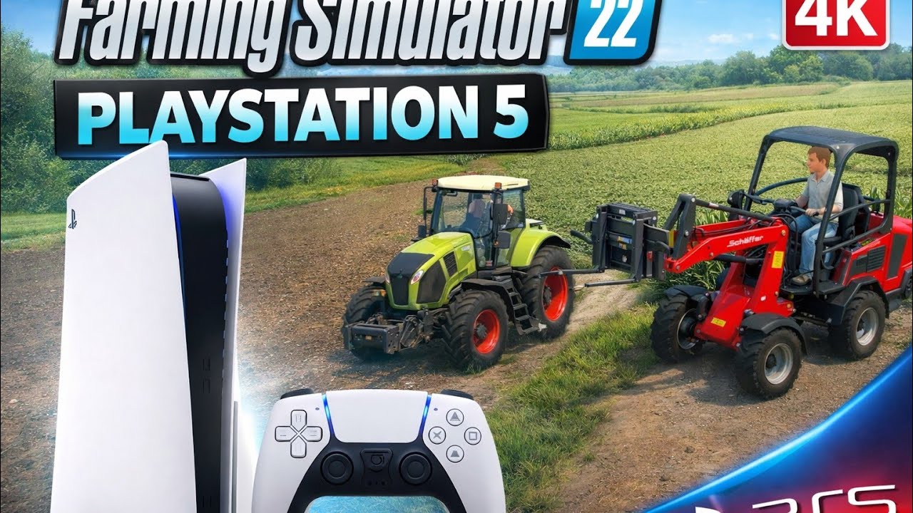 Tarlada Bir Günüm | Farming Simulator 22 PS5 Vlog -03